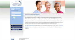 Desktop Screenshot of chesapeakeregistry.com